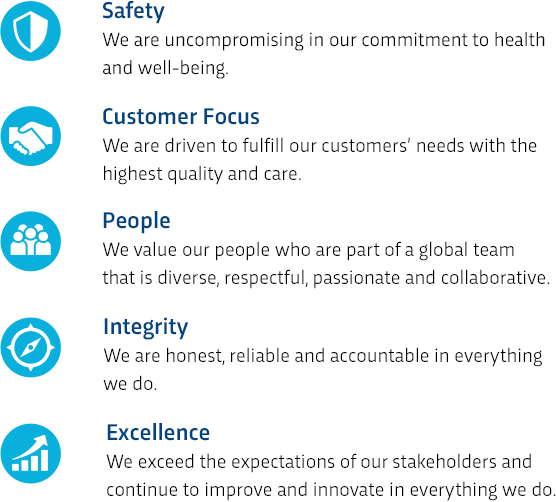 Our Values Graphic